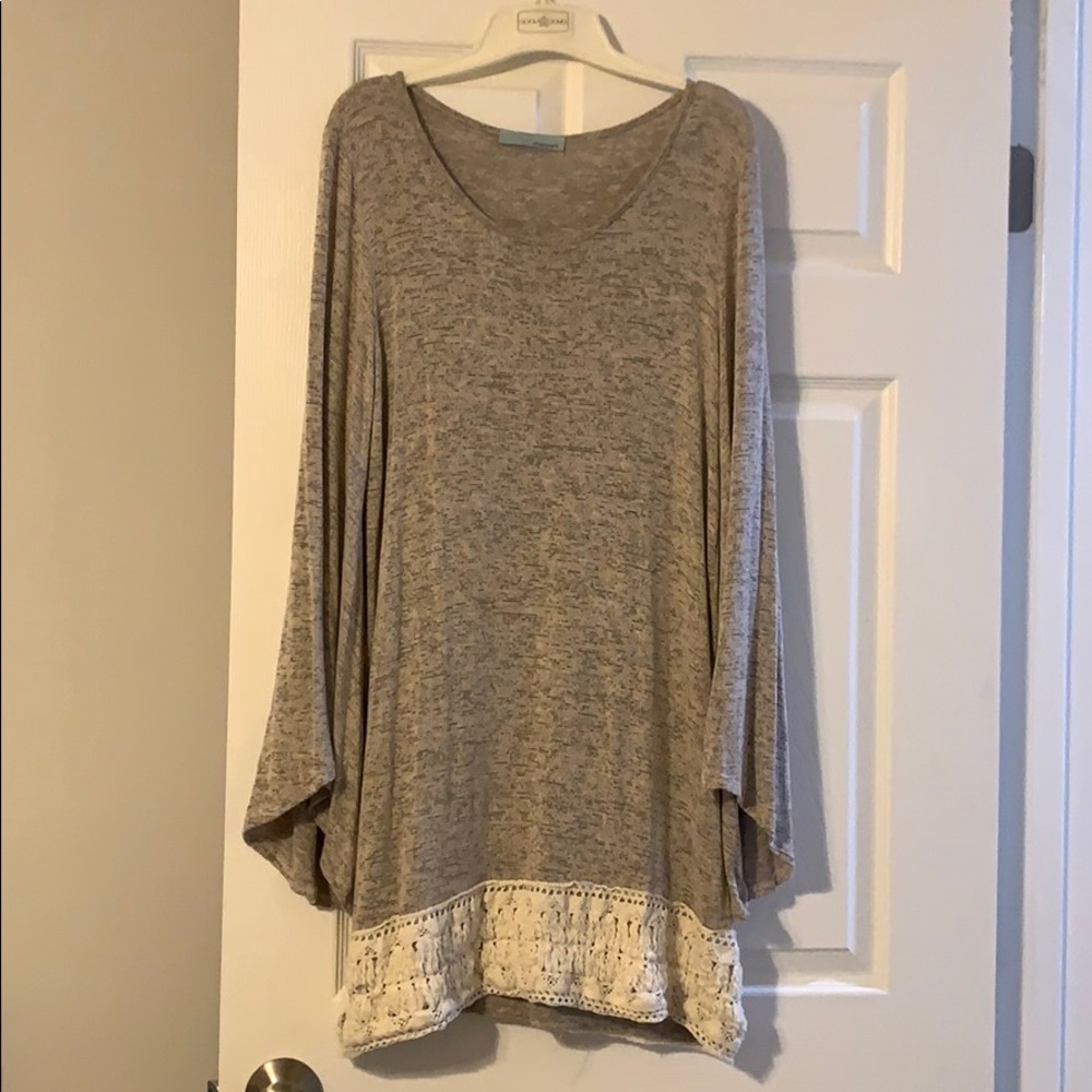 Bell Sleeve Sweater Dress